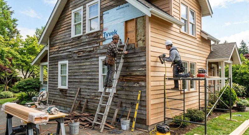 Wood Siding Replacement in Covington, KY
