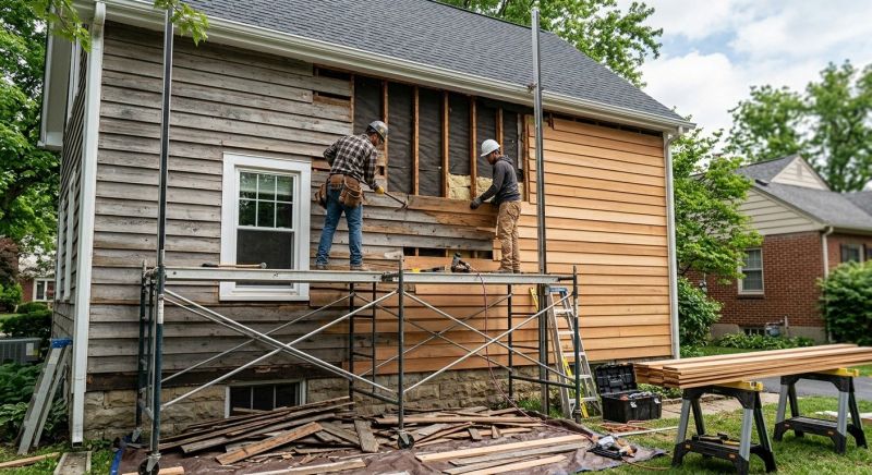 Wood Siding Replacement in Middletown, OH