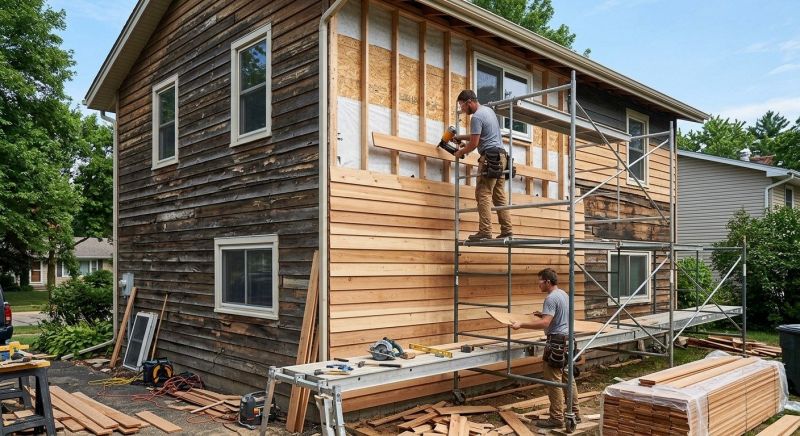 Wood Siding Replacement in Middletown, OH
